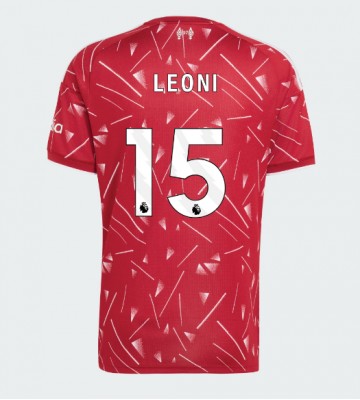 Liverpool Giovanni Leoni #15 Hemmatröja 2026-27 Kortärmad